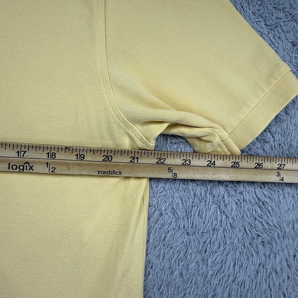 Brooks Brothers 346 Mens Polo Shirt Medium Yellow Original Fit 100% Cotton - Picture 5 of 6